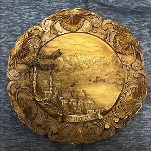 St. Moritz Decorative Wall Plaque
